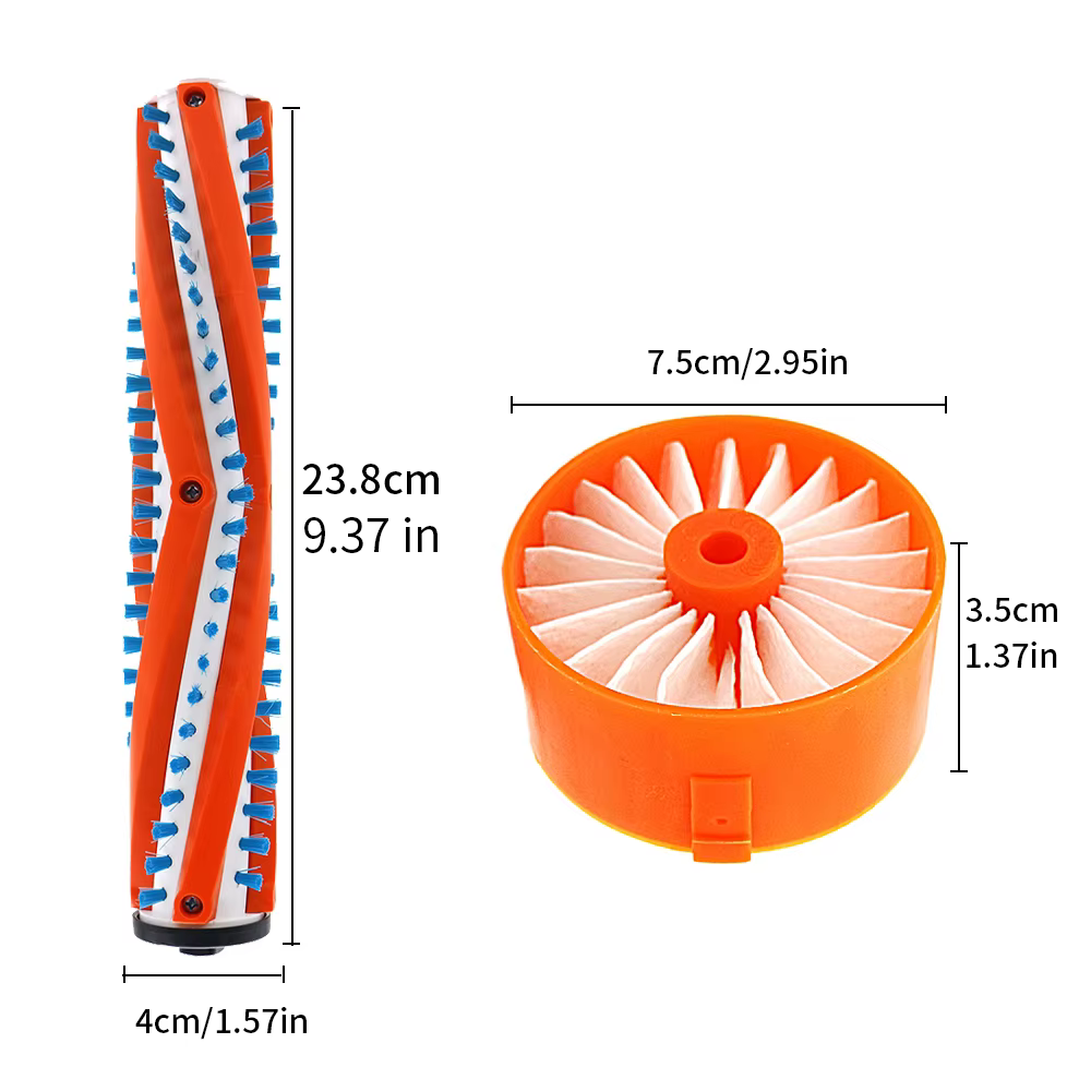 Rouleau de brosse et filtre HEPA BSV2020 pour aspirateur à manche sans fil BLACK+DECKER Powerseries Extreme BSVF1 BSV2020G BSV2020P