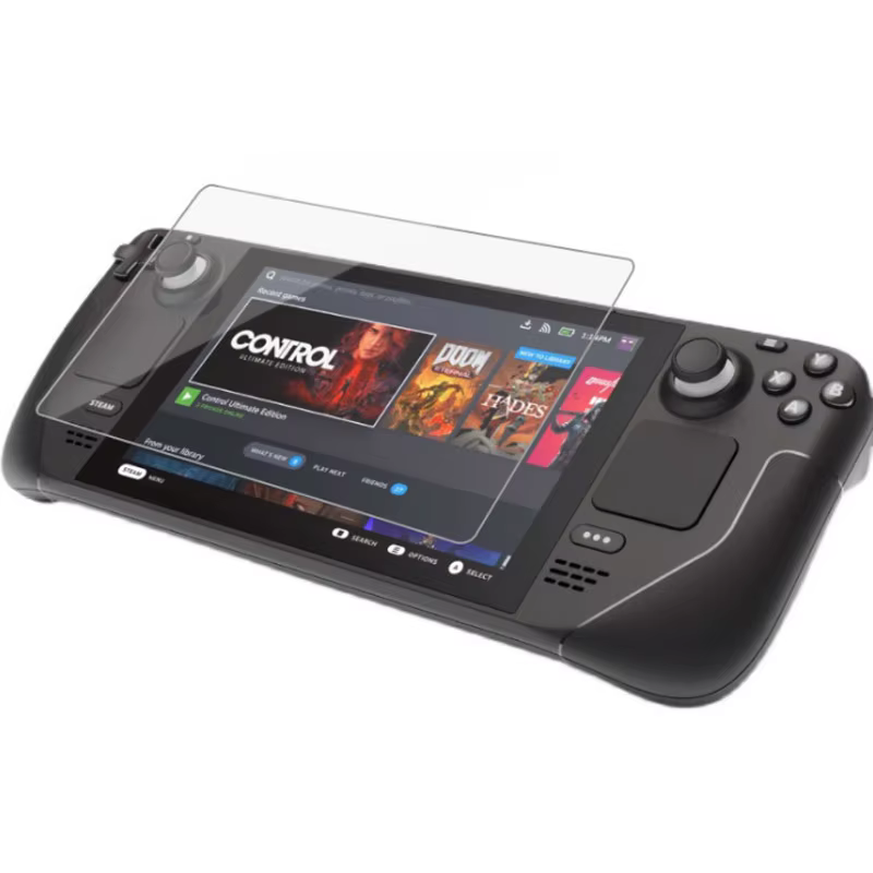 Verre trempé pour Console de jeu Steam Deck, Film 9H pour Steam Deck, accessoires d'écran OLED, verre anti-rayures