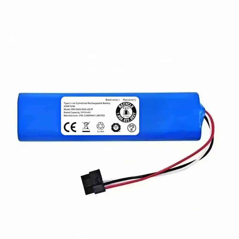 Batterie Lithium-Ion 14.4V 3500mAh 18650 pour Viomi V2 Pro V-RVCLM21B et Mi aspirateur Mop-P STYJ02YM