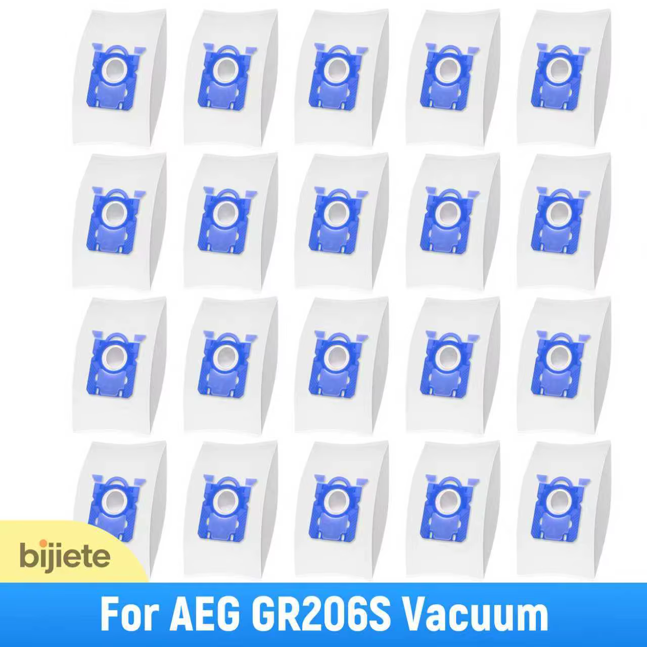 Sac de remplacement Compatible pour AEG GR206S pour Philips pour Volta pour Tornado pour Electrolux s-bag aspirateur classique EL200F EL8500