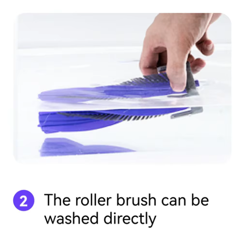 Brosse à rouleaux originale Narwal pour accessoires d'aspirateur robot Flow