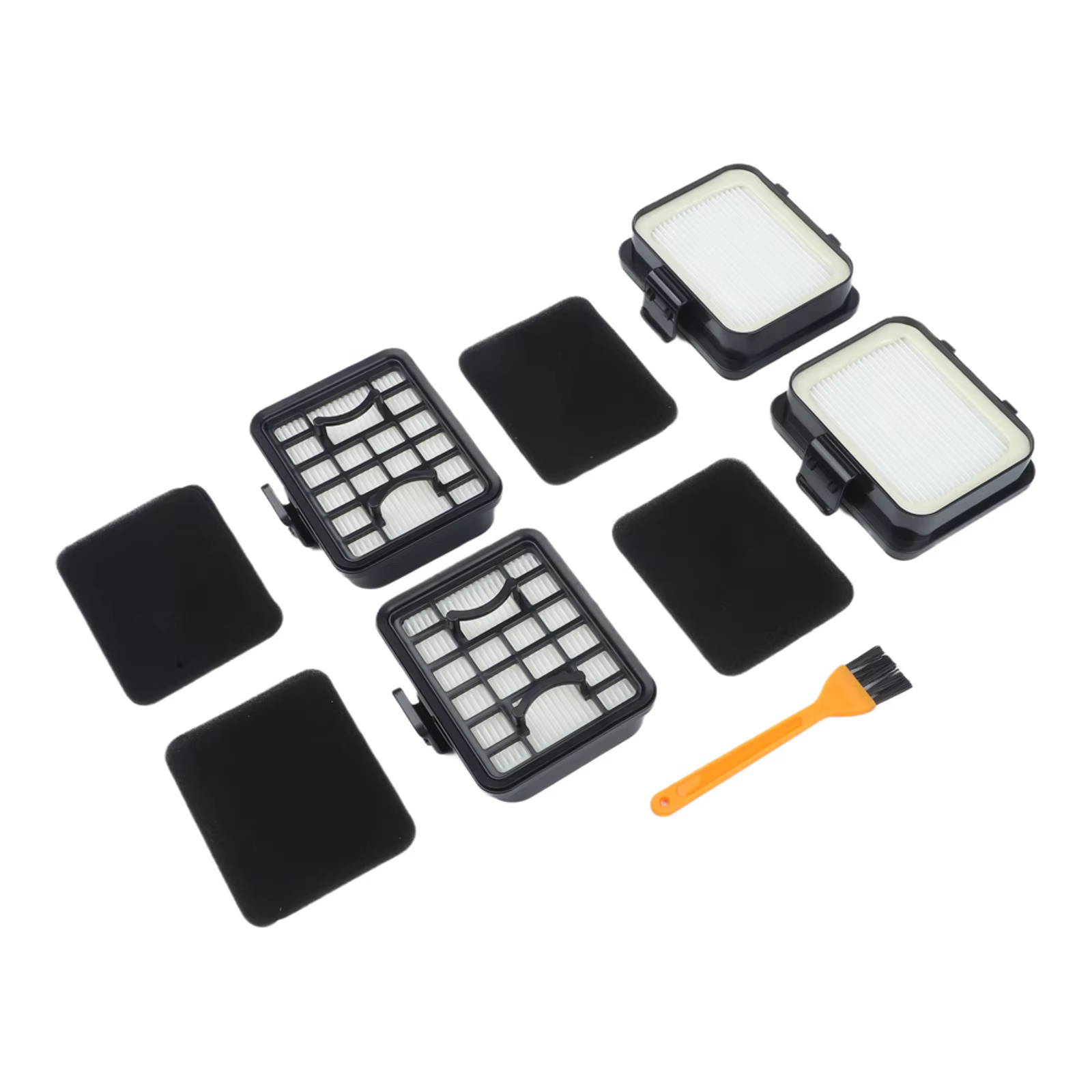 Pièces de rechange de filtre avec brosse de nettoyage