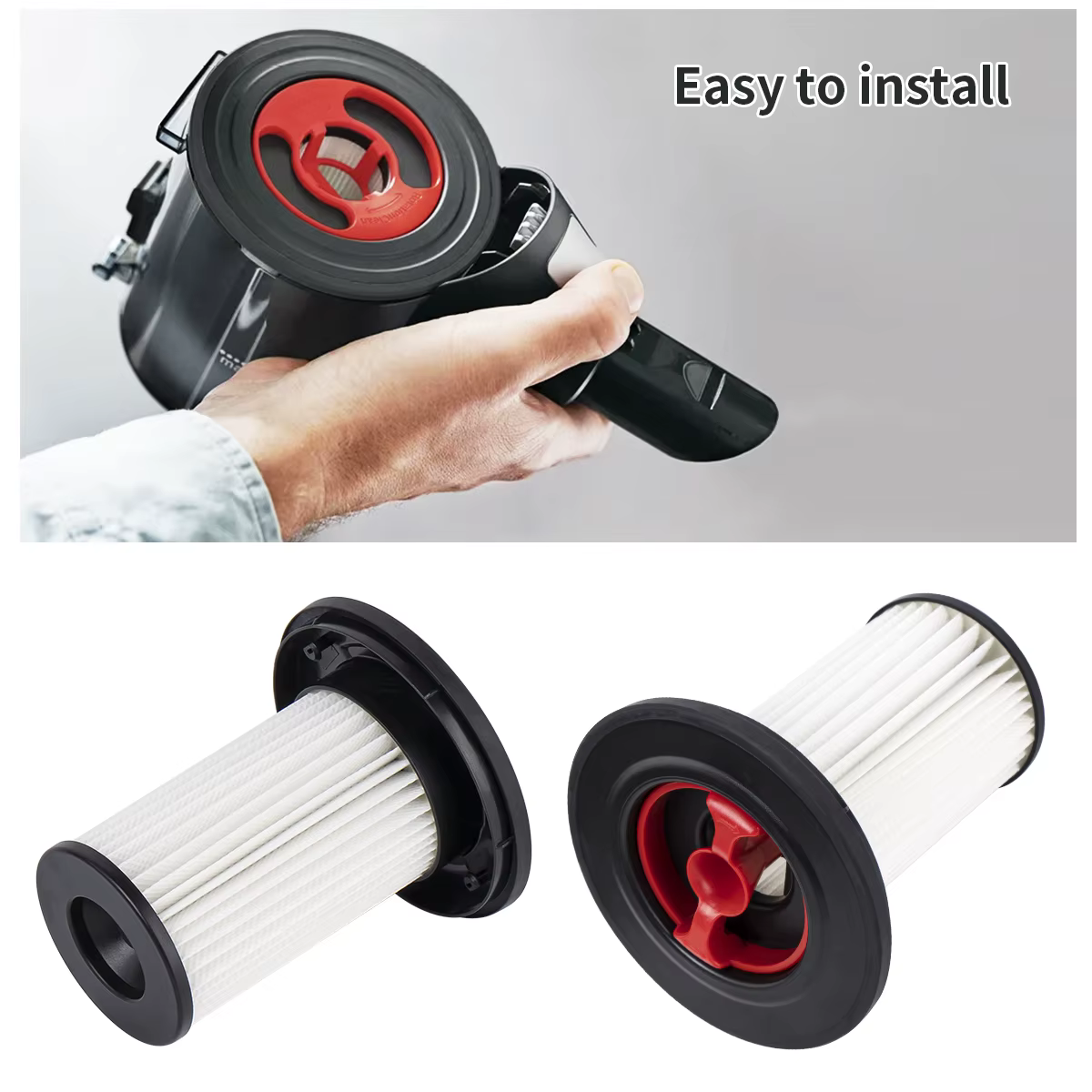 Filtre de remplacement de pièces d'aspirateur 12036642/12023349 pour hoovers Bosch Unlimited Gen2 série 8