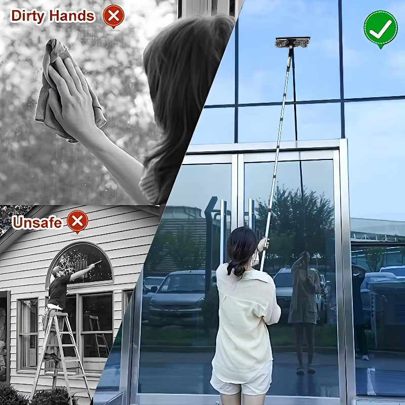 Nettoyeur de vitres 2 en 1