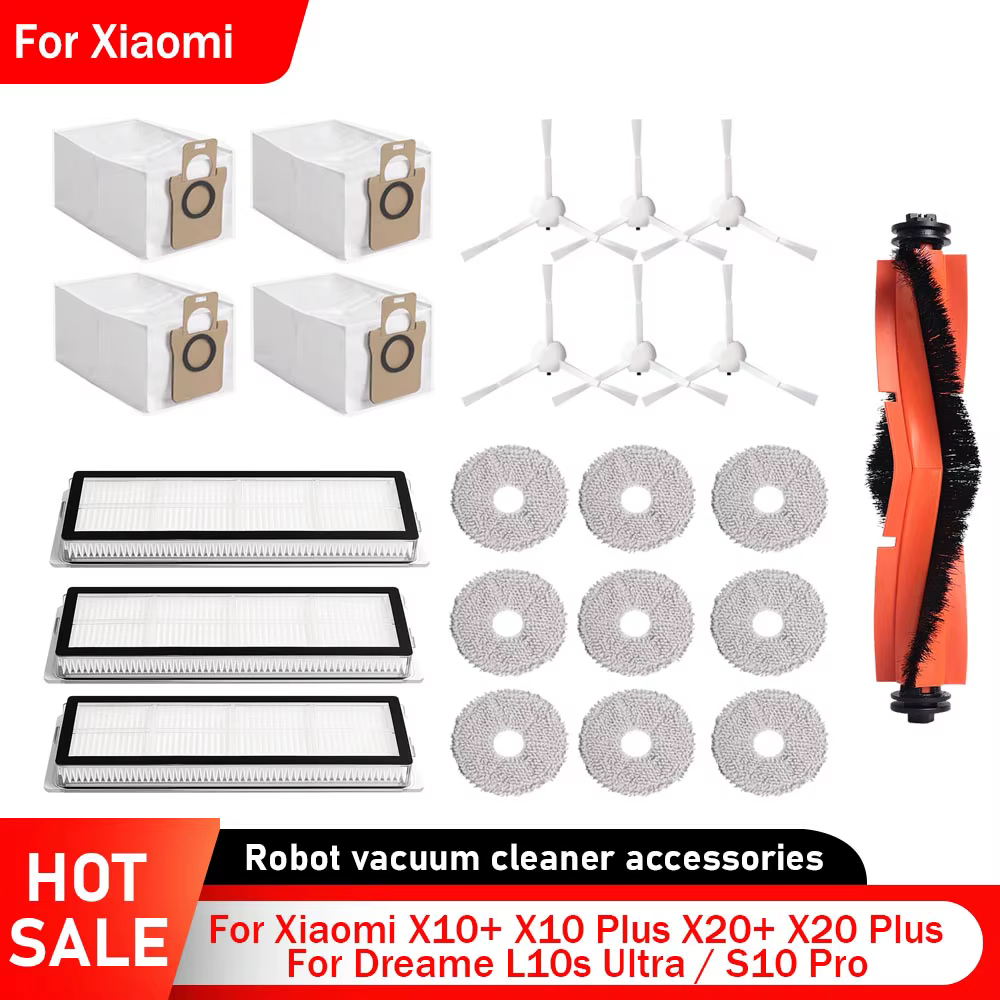 Accessoires pour aspirateur Xiaomi X10 + X10 Plus X20 + X20