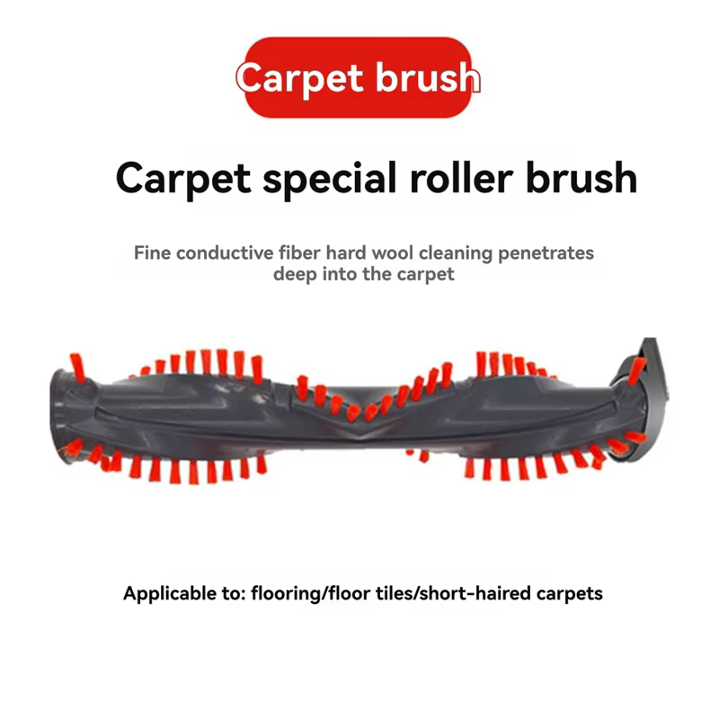 Rouleau de brosse 2 pièces pour aspirateur Shark Duoclean NV800