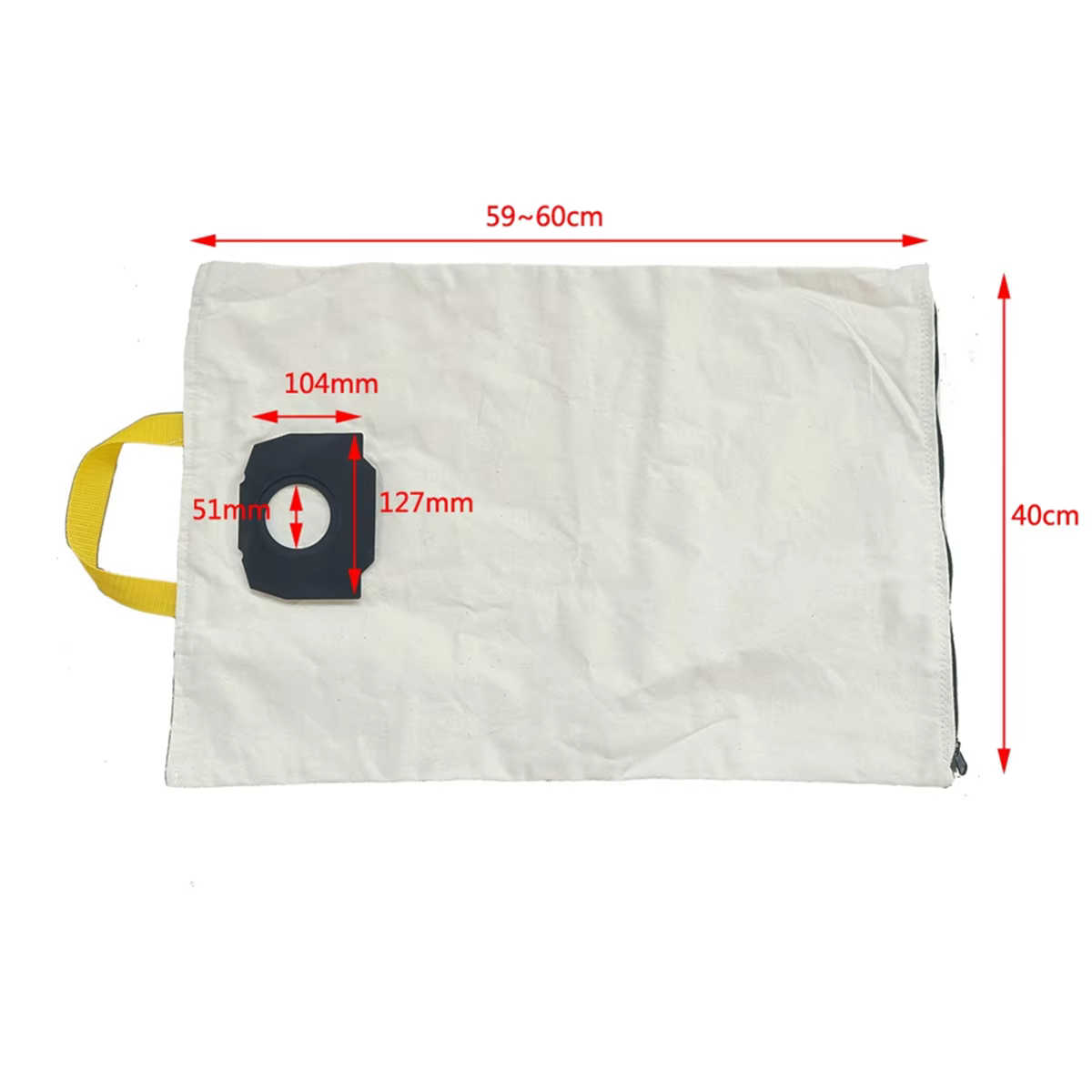 Sac à poussière lavable pour aspirateur Karcher WD4 WD5 WD6 Premium