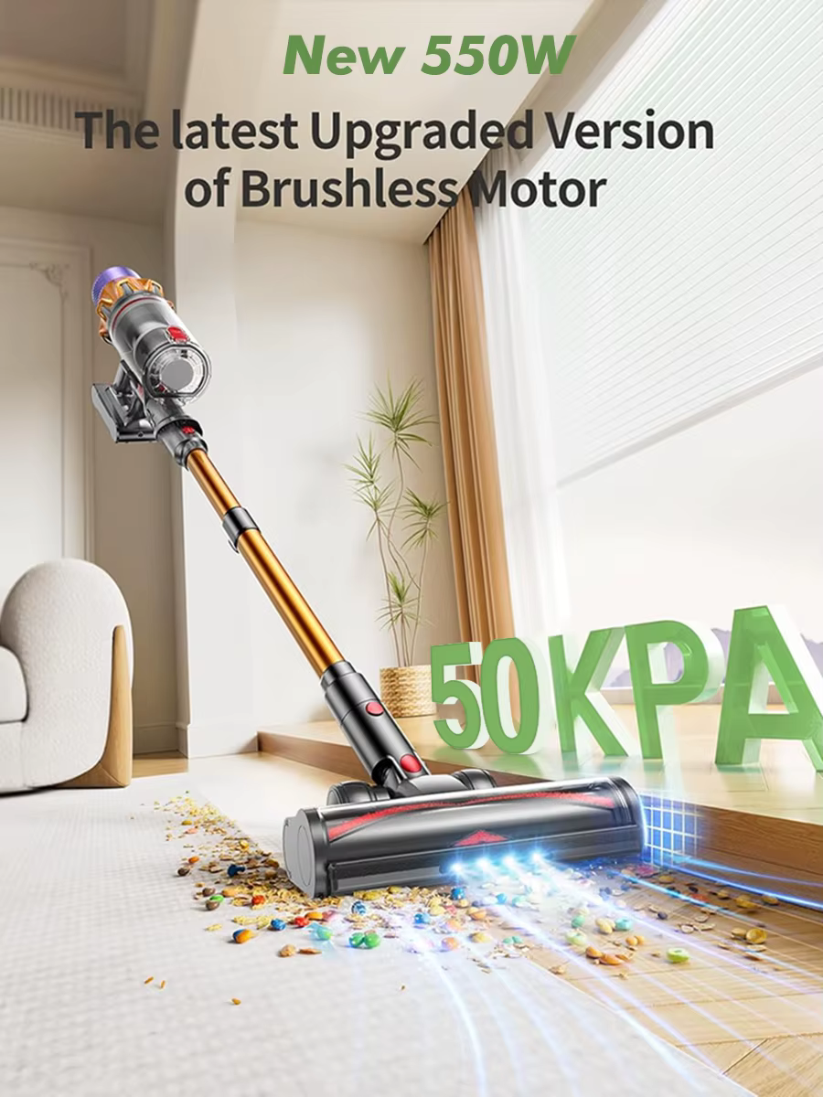 Armo V18 aspirateur portatif 50kpa 550w puissance 6 en 1