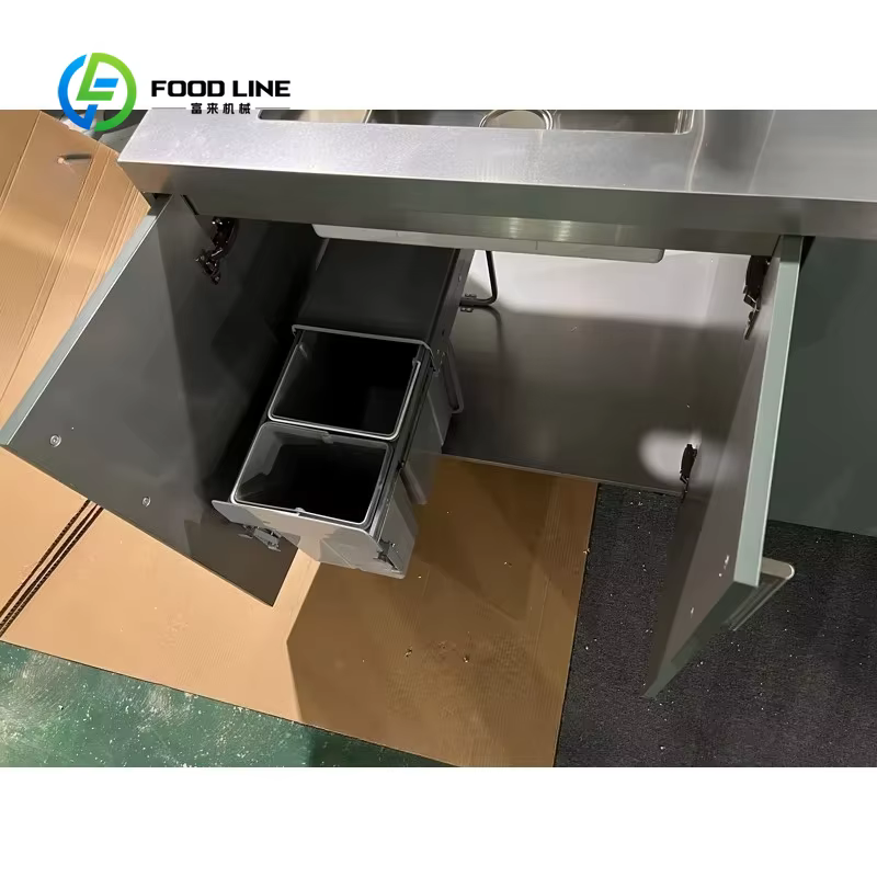 Ensemble de meubles de cuisine extérieure modernes personnalisés, barbecue multi-usages pour jardin, camping et cuisson en plein air