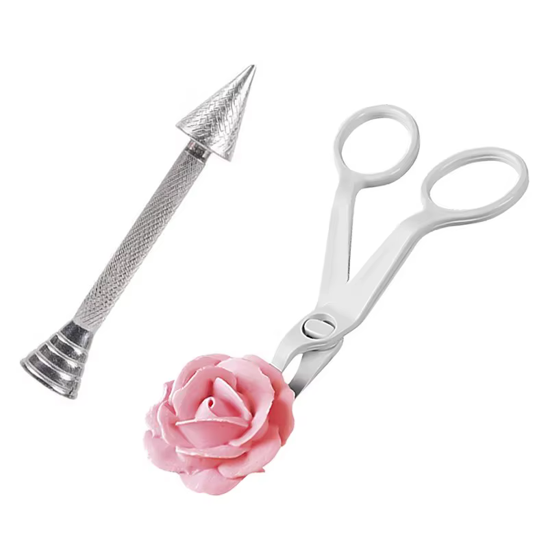 Accessoires de cuisine pour desserts, porte-cône d'aiguille, outils pour gâteaux, bâton de décoration de cuisson de gâteaux, 2 pièces