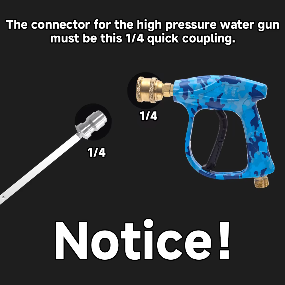 Outil de nettoyage de condensateur de radiateur sans retrait de réservoir d'eau de véhicule robuste eau et vapeur double usage avec 1/4 pour grands camions