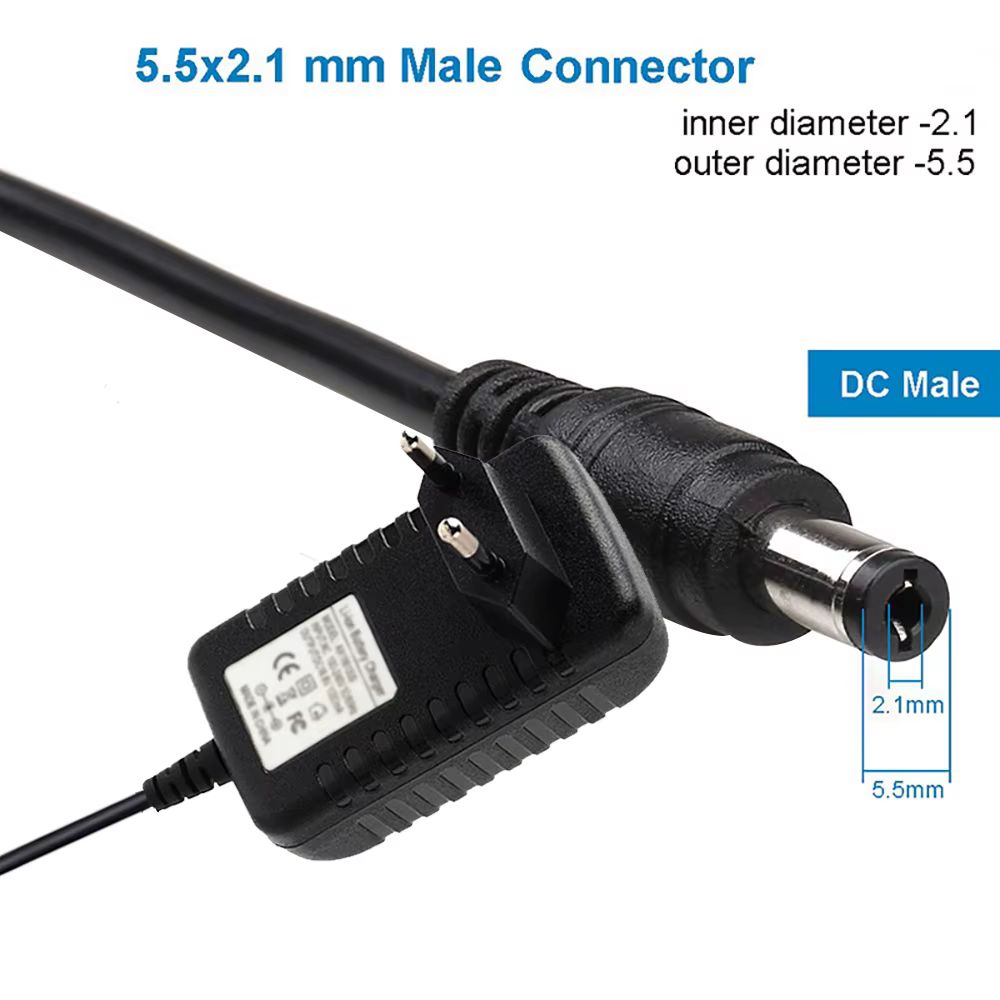 Cordon d'alimentation pour aspirateur robot 12V 18V 19V 22V 24V 25V 26V 27V 30V 36V 1A 1000MA, chargeur, adaptateur secteur
