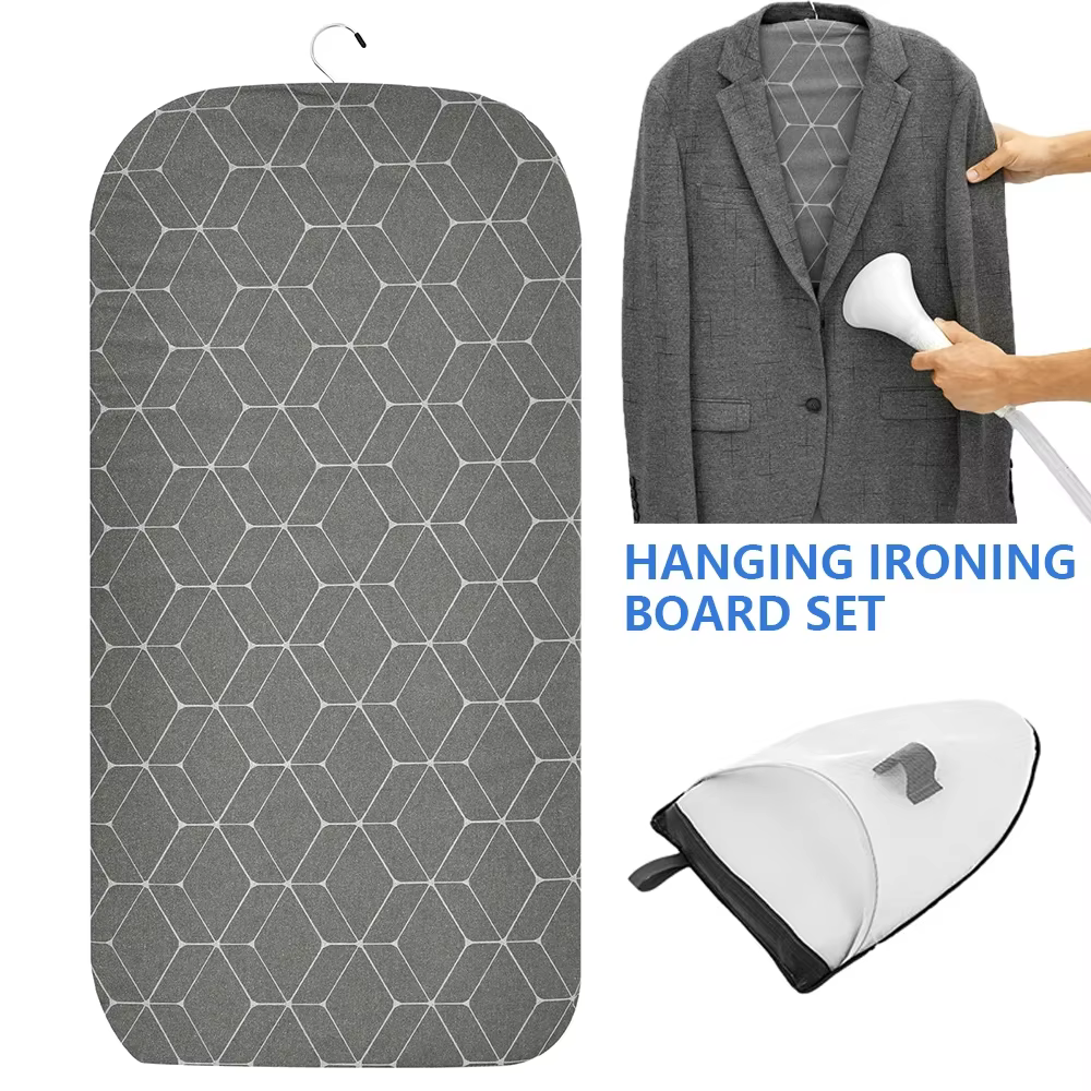 Planche à repasser suspendue Portable et pliable pour vêtements de voyage