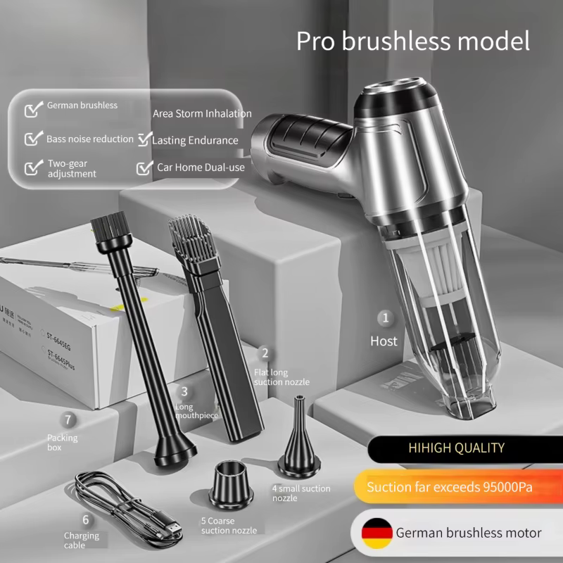 Aspirateur sans fil pour voiture Portable 120W soufflable sans fil appareil ménager
