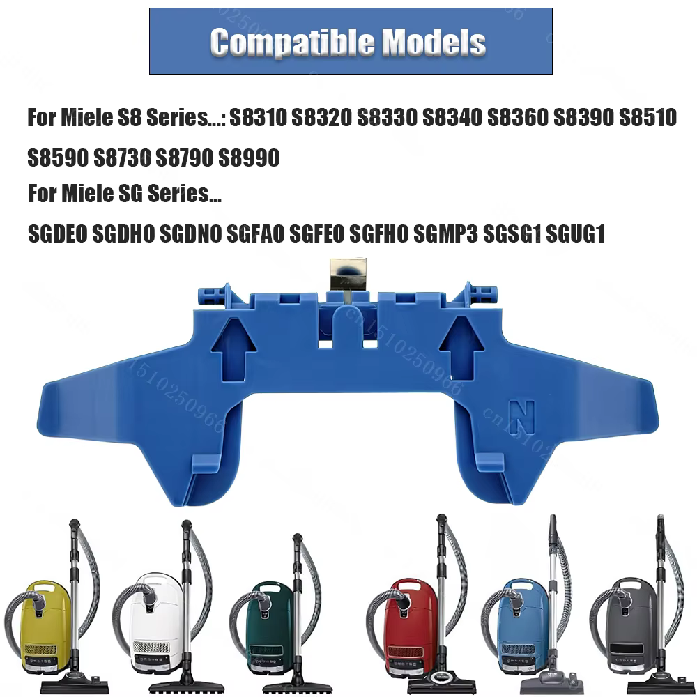 Support de sac à poussière de remplacement pour aspirateurs Miele S8310-S8390 7793096 7793095