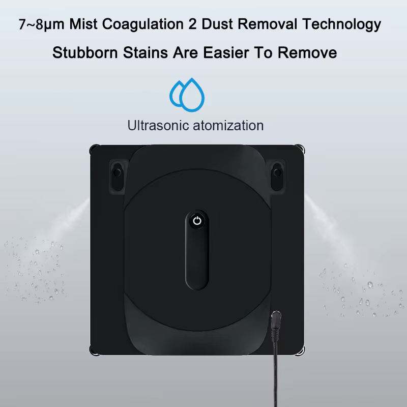 Robot nettoyeur de vitres Purerobo W-S8S intelligent avec application et télécommande Robot d'eau automatique nettoyeur de vitres Robot de nettoyage de vitres