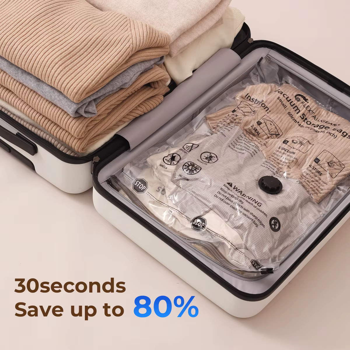 FLEXTAIL Ensemble de sacs sous vide – 4