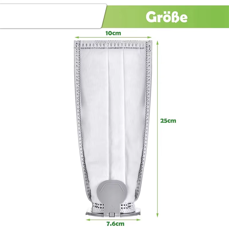 2X VK7 sacs d'aspirateur pour Vorwerk Kobold VK7 FP7 Premium sac filtrant