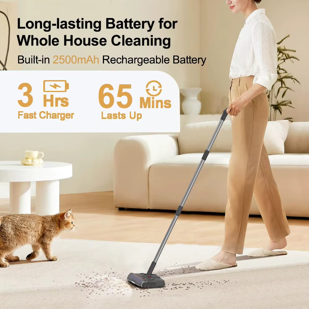 Balayeuse électrique pour tapis
