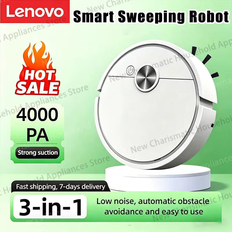 Robot aspirateur intelligent 3 en 1 Lenovo