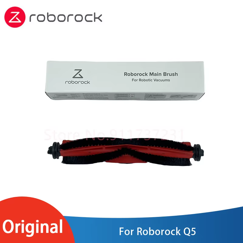Roborock-Brosse Principale Originale pour Aspirateur Robot Q5 / Q7 Max /Q5 + / S7 / S7 MaxV Ultra / S7 Pro