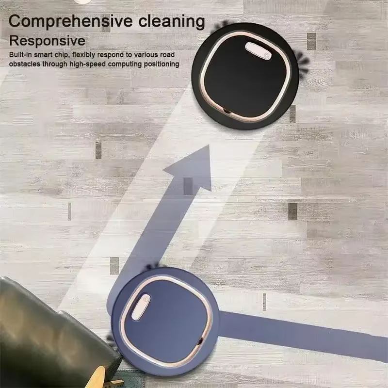 Nouveau Robot Aspirateur Intelligent 2026 Silencieux 3-en-1 : Balayage