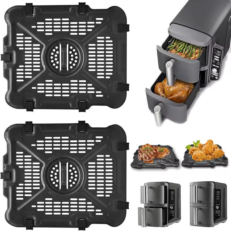 Plaques de cuisson A50Q (2 pièces) pour friteuses à air Ninja modèles SL201/SL401/SL451