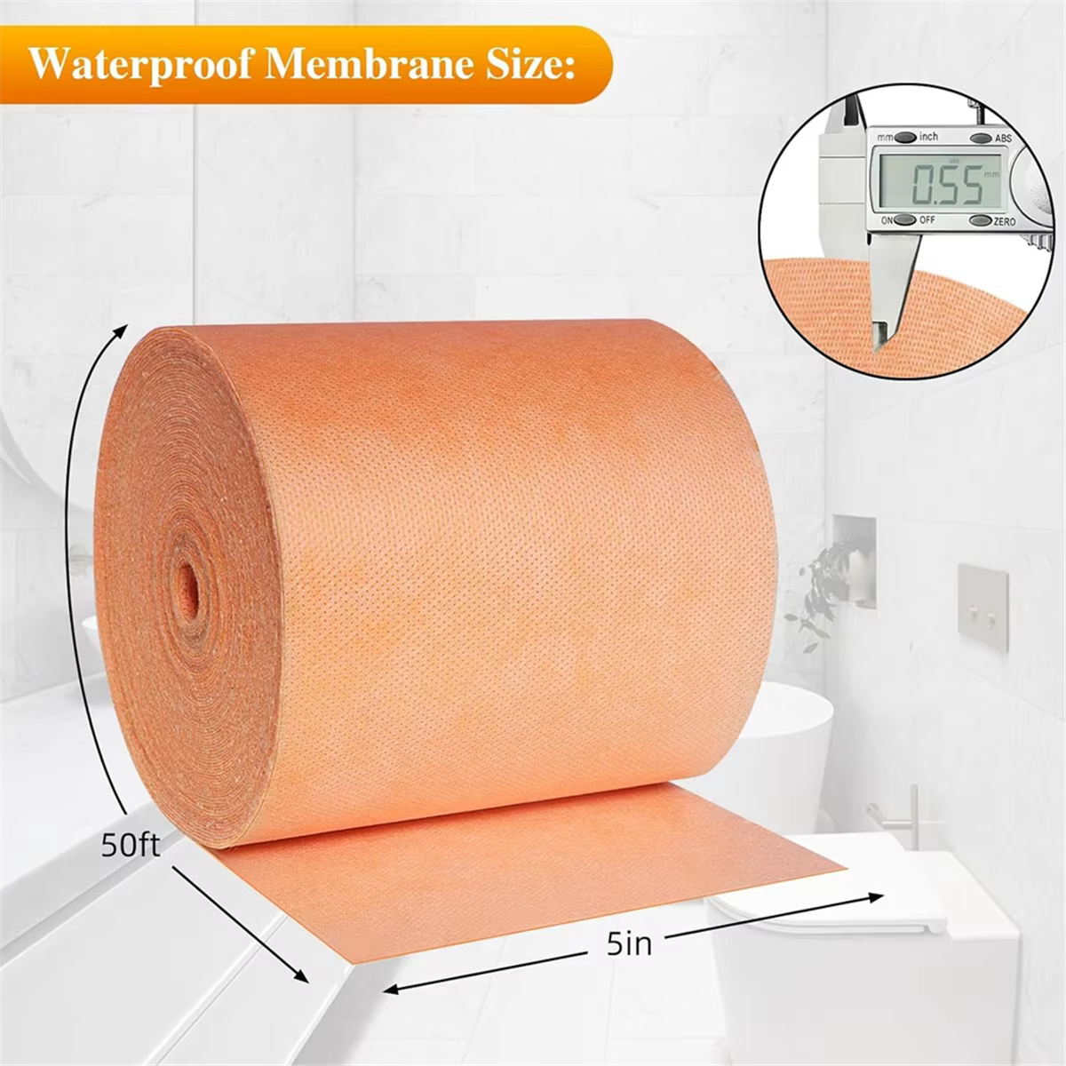 Rouleau de bande de Membrane étanche