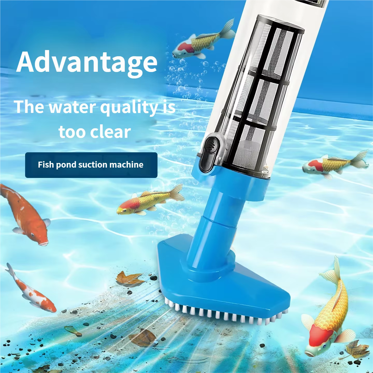 Aspirateur de piscine sans fil rechargeable 3 en 1