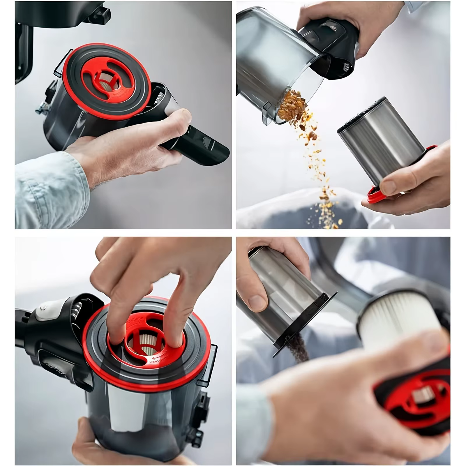 Filtre de remplacement RotationClean pour aspirateur sans fil Bosch Unlimited Series 7