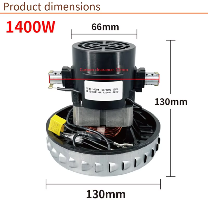 Moteur d'aspirateur B89B-1400W