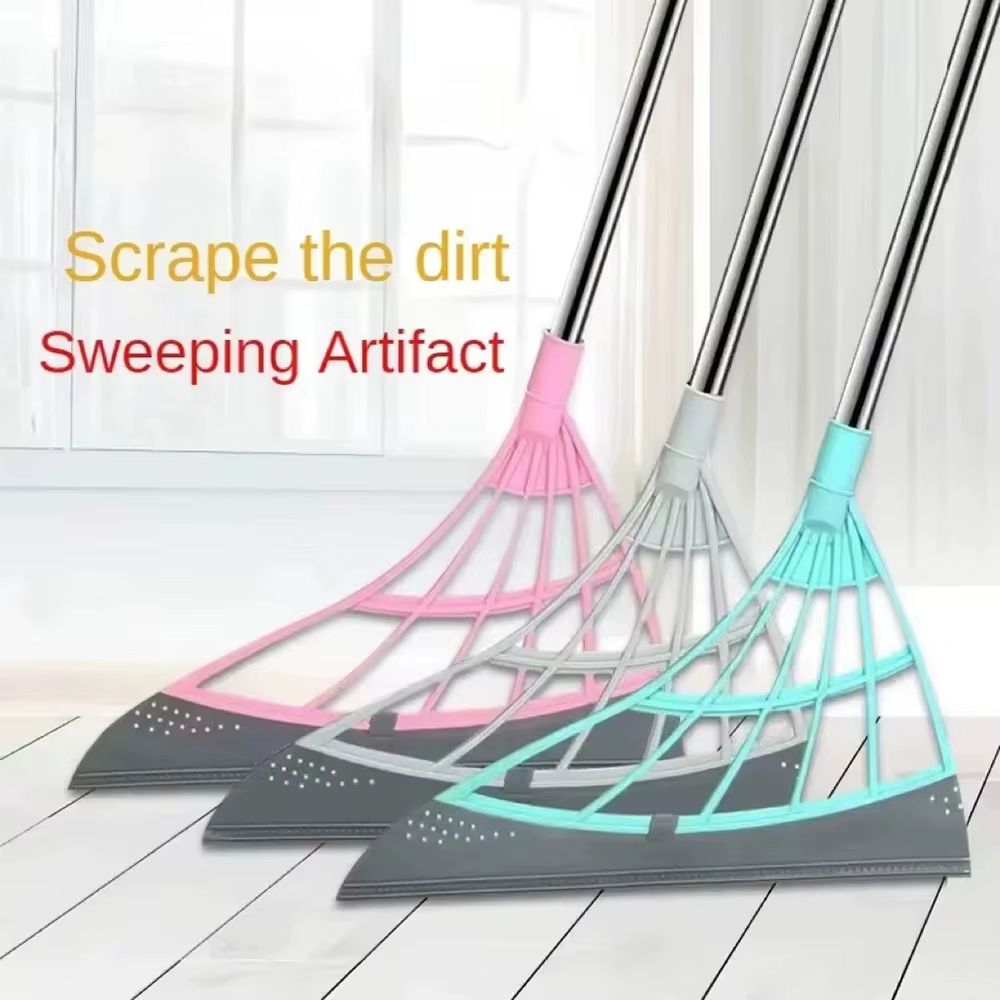 Balai magique en caoutchouc de Silicone