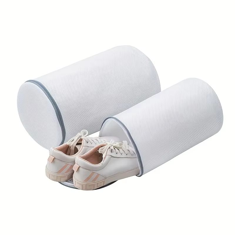 360 ° Sac de lavage polyvalent pour chaussures - Sac à linge en maille durable pour baskets