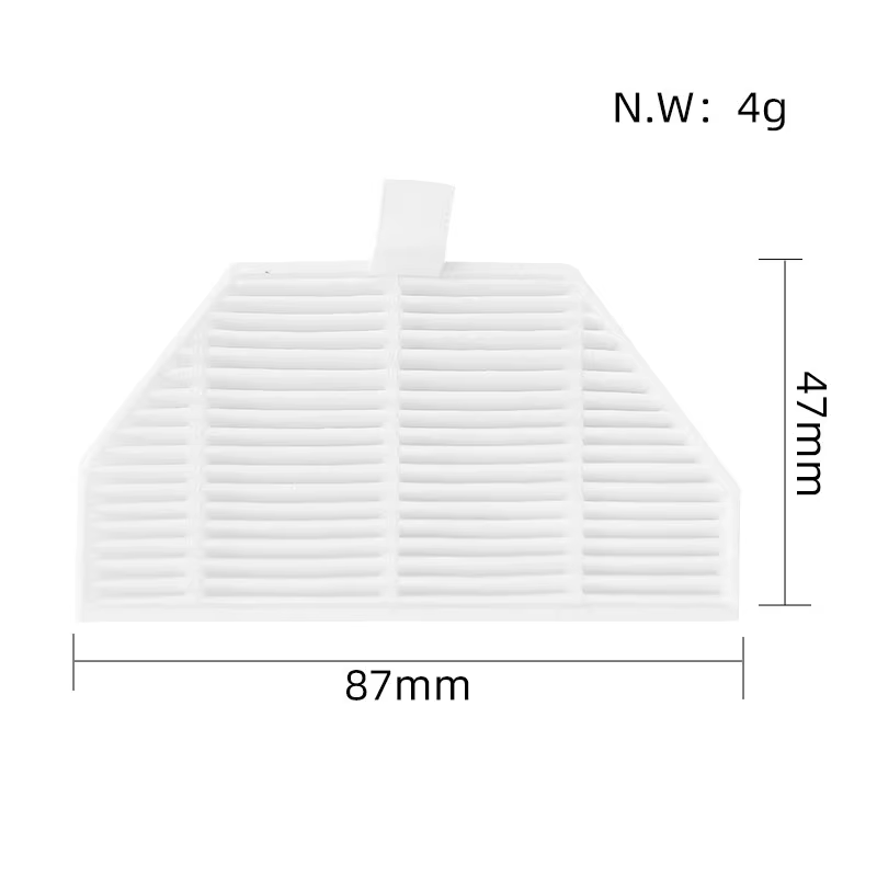 Pour Xiaomi Roidmi EVA Robot de vidange autonettoyant aspirateur/SDJ06RM nettoyeur brosse latérale principale filtre Hepa vadrouille tissu sacs à poussière pièces