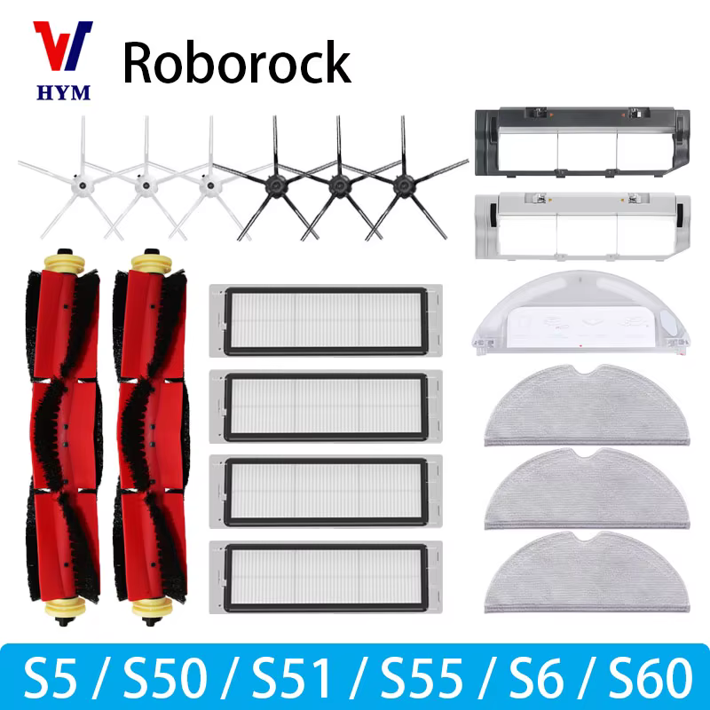 Accessoires pour aspirateur Roborock S5 S50 S51 S55 S6 S60 S6
