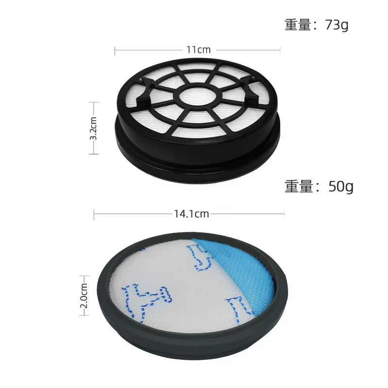 Accessoires de filtre adaptés à Rowenta RO2910EA RO2913EA RO2915EA RO2932EA RO2933EA RO2957EA RO2981EA