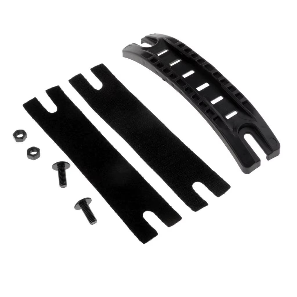 Kit de montage sur rail de casque en plastique ABS, système d'attache latérale pour accessoires de casque ACH Fast