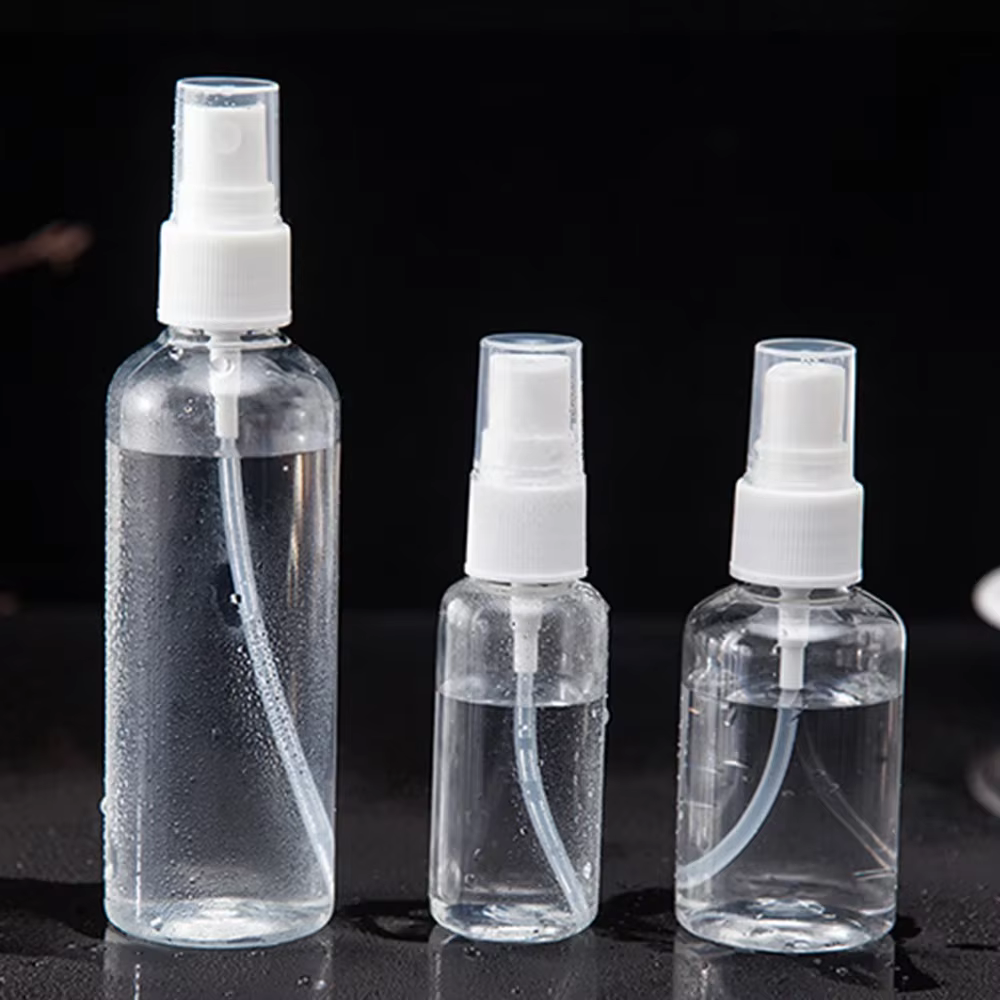 Bouteille de pulvérisation Portable en plastique transparent, 3 pièces, 30ml/50ml/100ml, arroseur pour plantes, fournitures de jardin, pulvérisateur d'arrosage