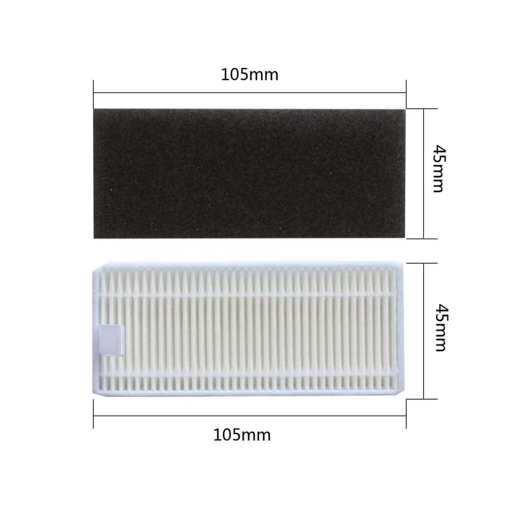 Kit d'accessoires pour aspirateur robot Lefant M200/M201/ M501A/M520/M571/T700/U180, brosse latérale, filtre HEPA, serpillères, pièces détachées 002
