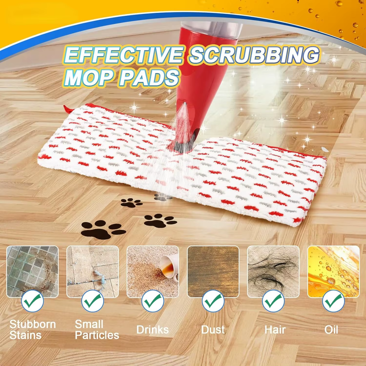 1-2 tampons de vadrouille Spray Max pour Vileda ProMist MAX