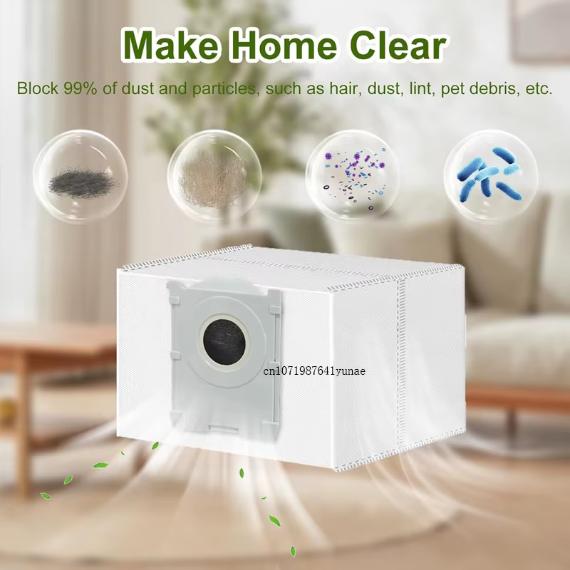 Sacs d'aspirateur pour Ecovacs Deebot X9 PRO T50 Max Pro T50 Pro Omni T50