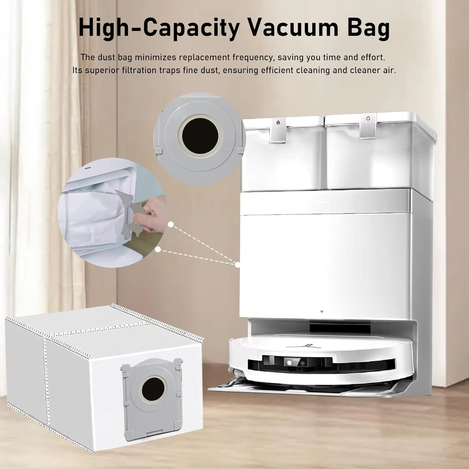 Pièces détachées pour robot aspirateur ECOVACS T50 PRO OMNI / T50