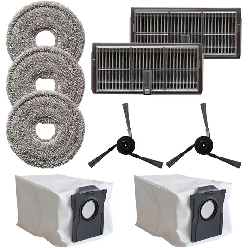 Ensemble de soins ultime pour aspirateur Mova P50 Pro Ultra : brosses latérales