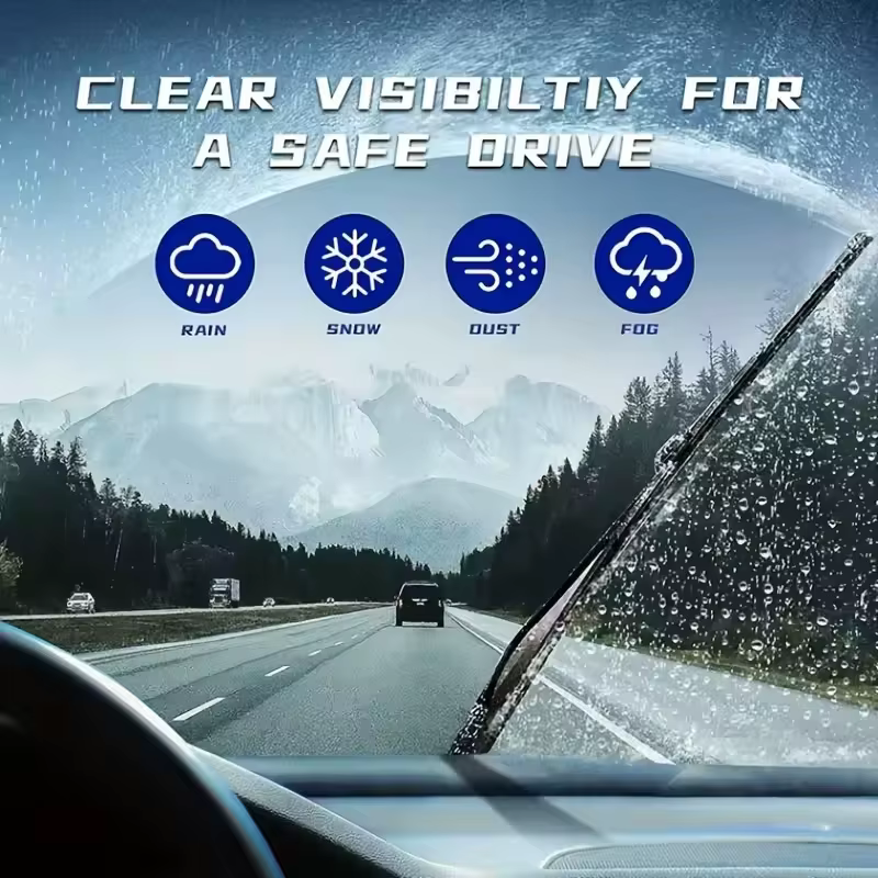 Essuie-glace avant Double en caoutchouc, balais d'essuie-glace, accessoires de voiture, pour Dacia Jogger Logan 1 Sandero MK1 Logan II