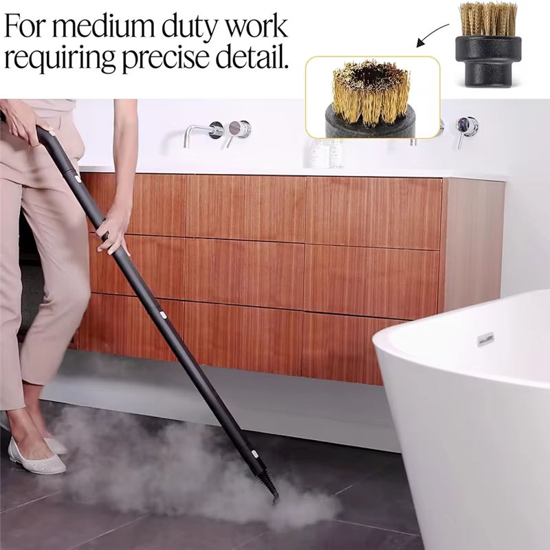 A76G-pour accessoires de nettoyeur vapeur Dupray-petites brosses en laiton (10 pièces) pour buses