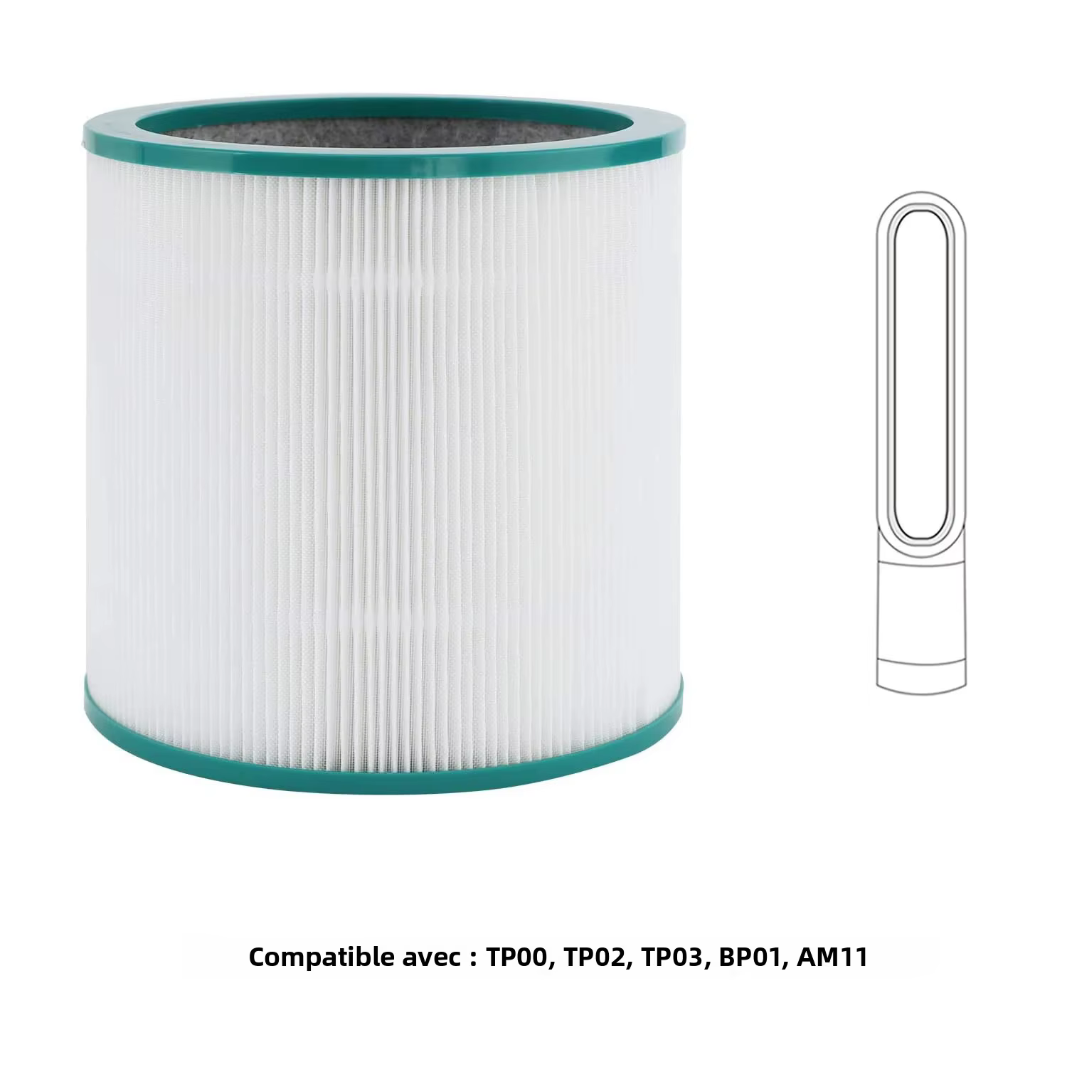 Filtre à air composite HEPA pour Dyson TP00 TP01 TP03 TP02 AM11 BP01