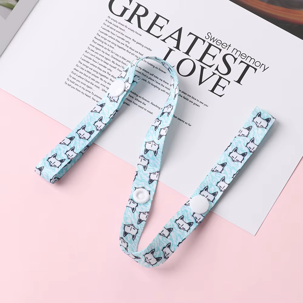 Accessoires de poussette pour bébé, support de ceinture Anti-chute, jouets, sangle de poussette, voiture fixe, chaîne de sucette pour enfant, 1 pièce