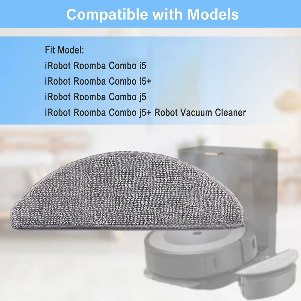 Vadrouille pour aspirateur Robot iRobot Roomba Combo i5 +/j5 +/i5/j5