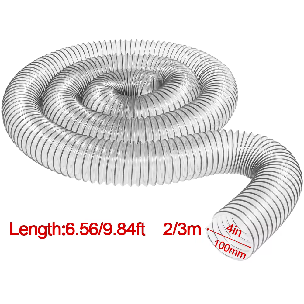 Tuyau en PVC de 100mm pour aspirateur