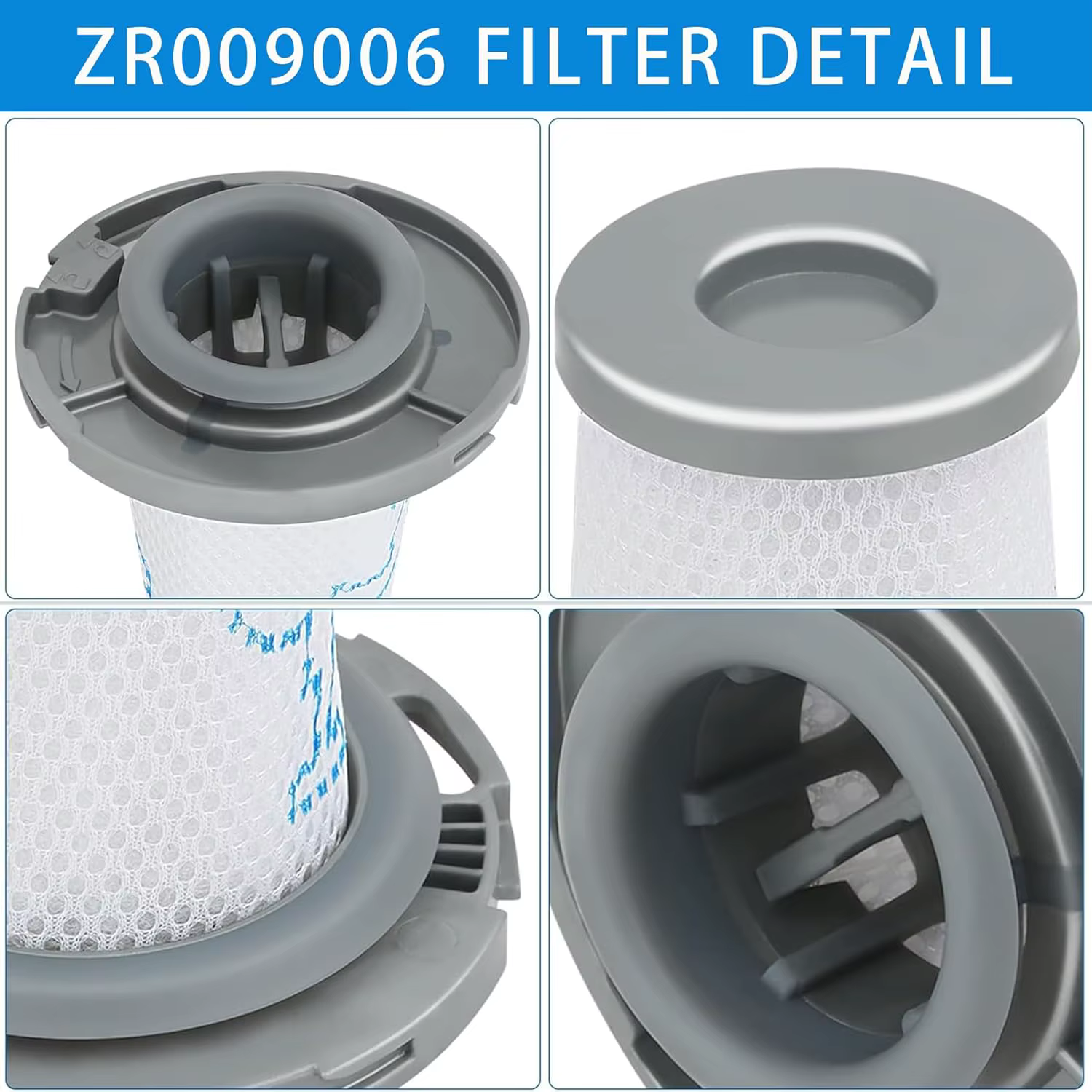 Filtre lavable pour Rowenta x-force Flex 8.60 RH96 / X-PERT 6.60 RH68
